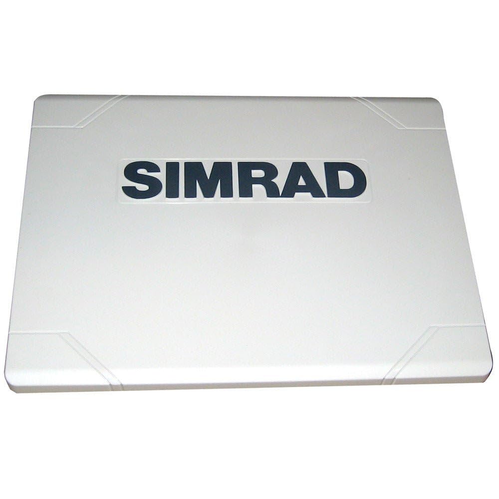 Simrad 000-14147-001 GO12 Sun Cover, White with Gray Lettering