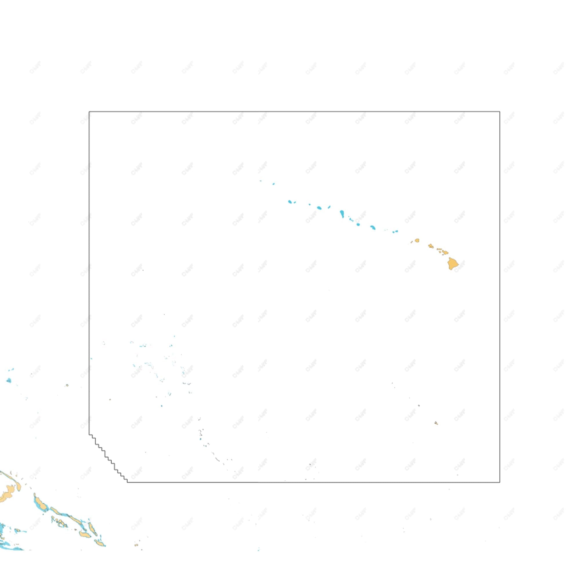 C-MAP Reveal Coastal - Hawaii, Marshall Islands, French Polynesia, Map Card for Marine GPS Navigation