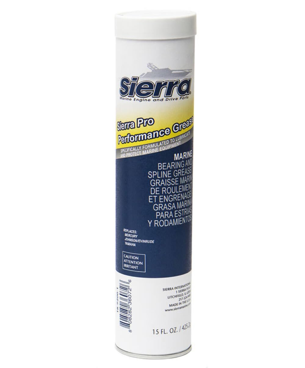 Sierra International 18-9200-1 Premium Marine Bearing Grease - 15 Oz, 1 Pack, white