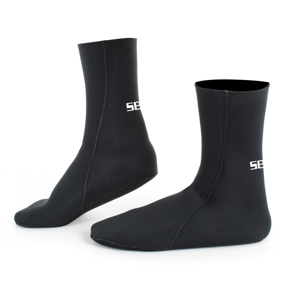 SEAC Standard, Neoprene Diving Socks for Scuba Diving, Snorkeling & Spearfishing, Anti-Slip Supratex Sole, Unisex