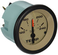 Sierra International 59706P Sahara Scratch Resistant Water Temperature Gauge, 2"