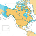 C-MAP Discover North America Lakes US/Canada Map Card for Marine GPS Navigation