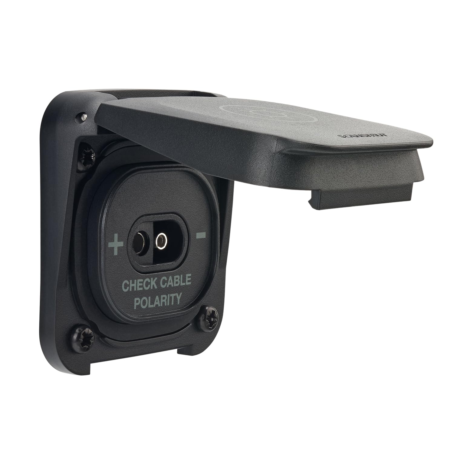 Scanstrut Ventura SC-V-S2 SAE Solar Connection, 20A 24V DC, IP68/IP69K Waterproof, Marine-Grade Flush Mount Socket for RV, Van, Boat & Off-Grid Charging