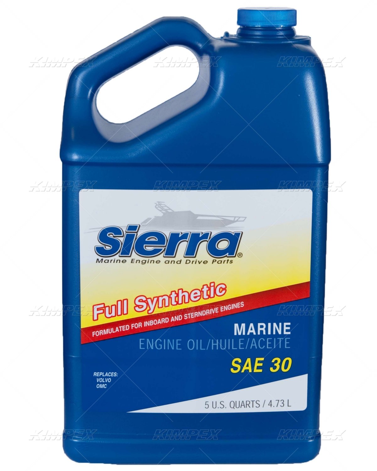 Sierra International 18-9410-4 SAE 30 Full Synthetic Marine Engine Oil