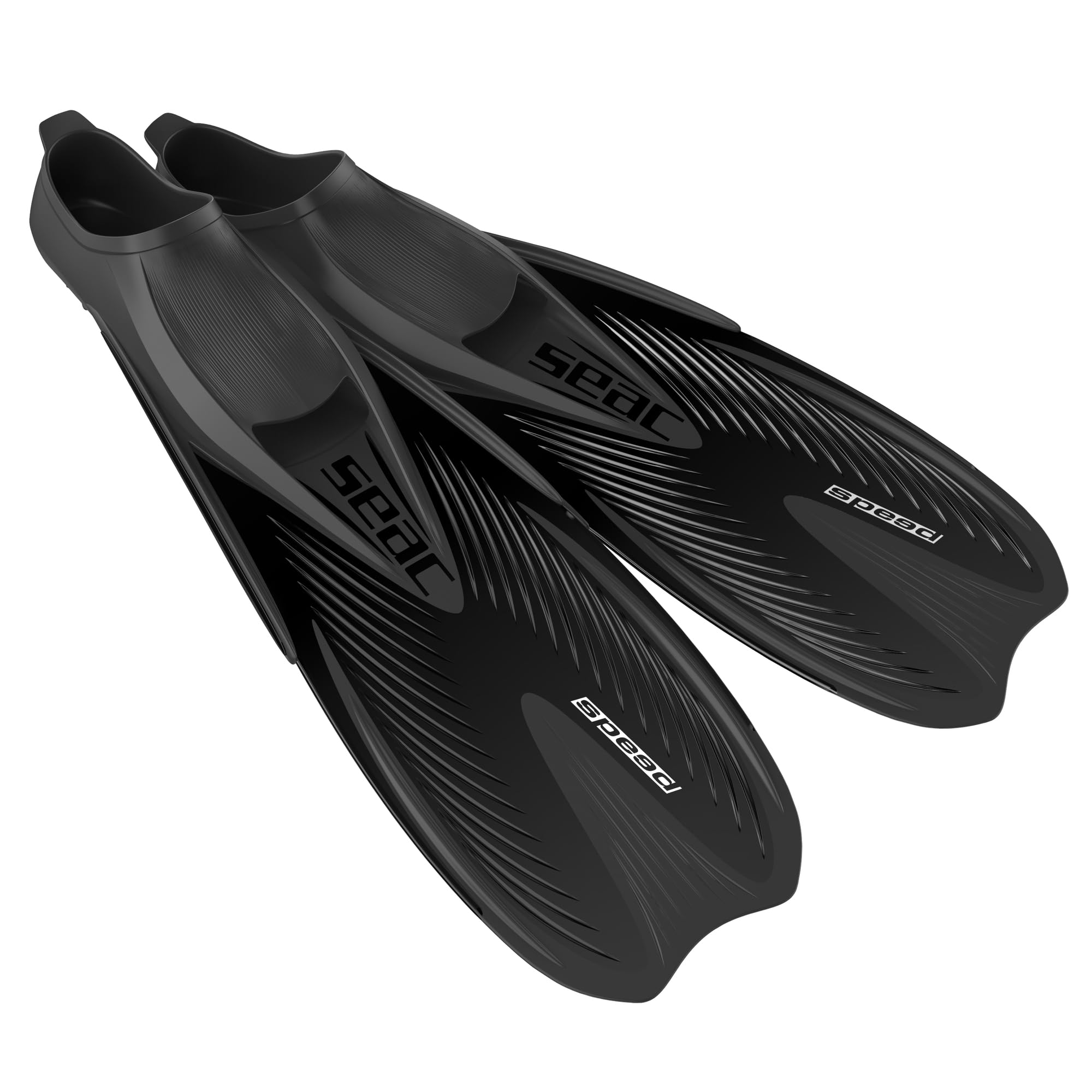 Seac Speed, Snorkeling Fins for Woman, Man and Child with Closed Foot Pocket