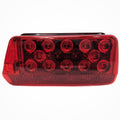 EZ Loader Boat Trailer Left Tail Light LED 7.5"" x 3.5"" 250-032133, Red
