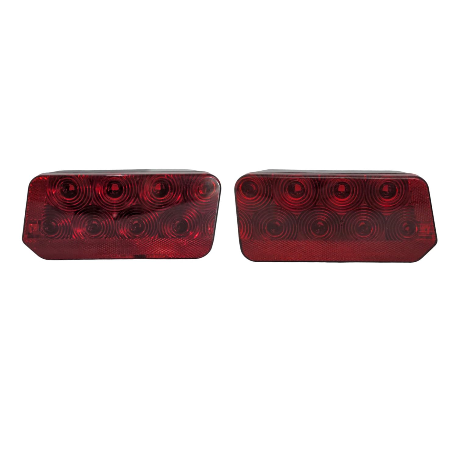 EZ Loader Boat Trailer LED Taillight Set UPDATED Waterproof Comparable to Fulton Wesbar 281594/281595